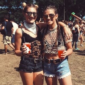 For Love & Lemons Crochet Top